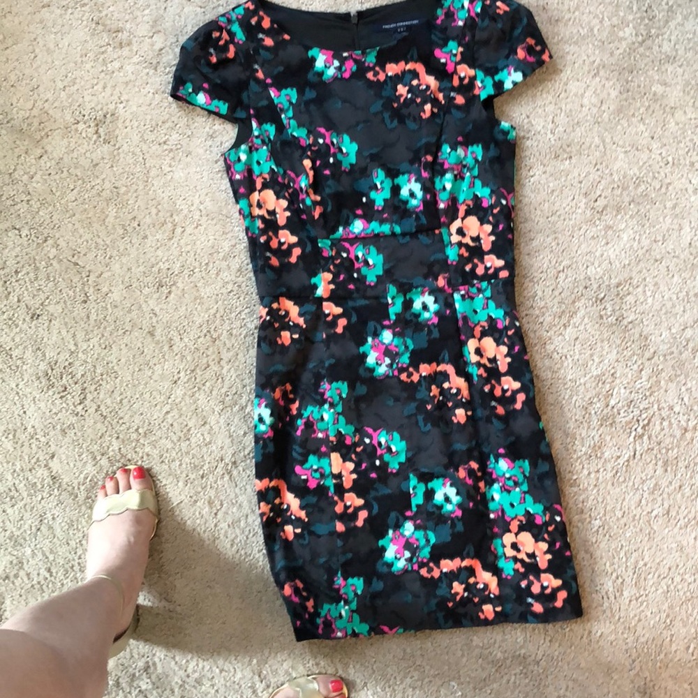 NWOT French Connection Floral Dress
